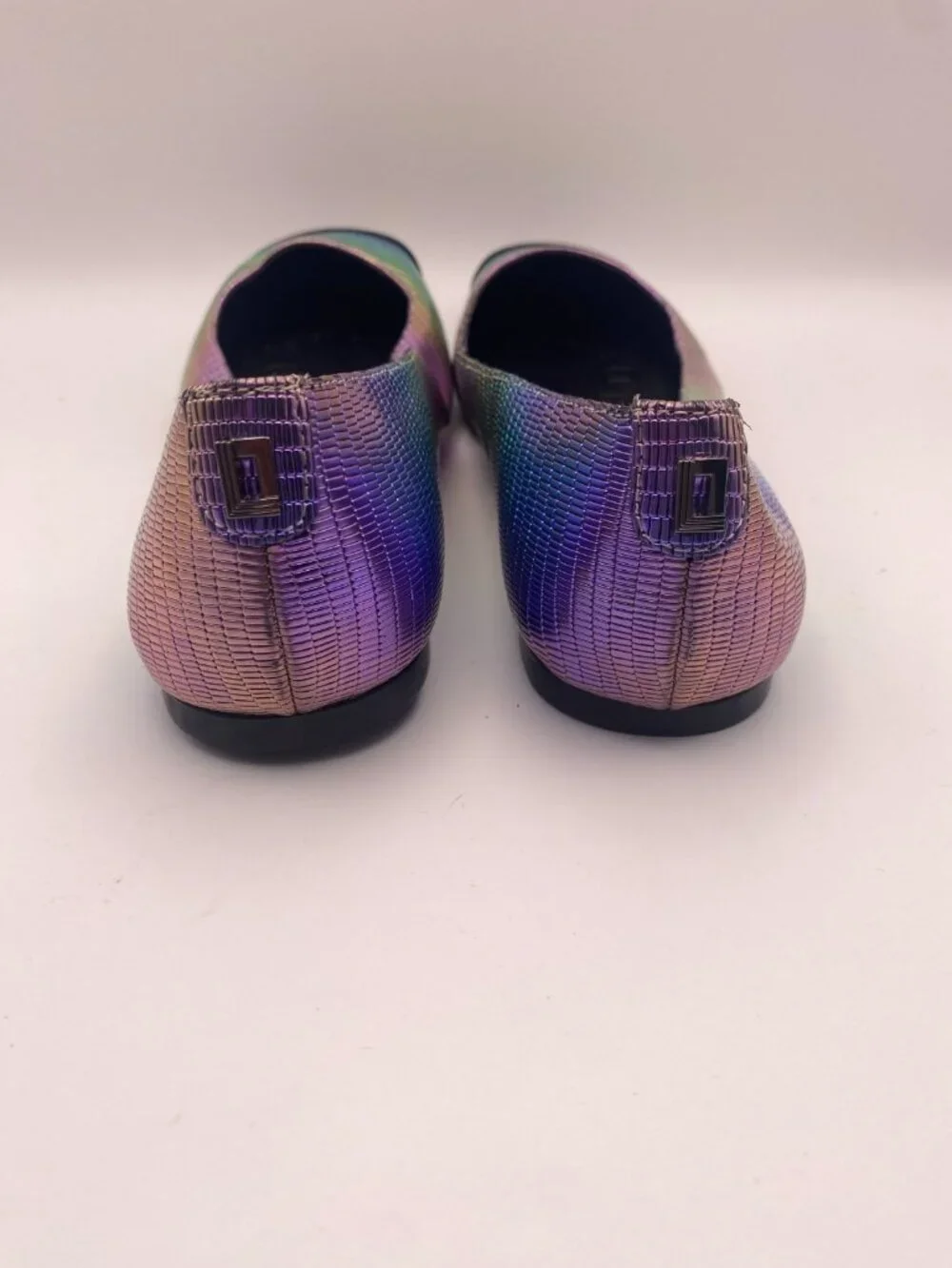 Karl Lagerfeld Womens Paris Zayna Flat Square Toe Sandal Sz 8